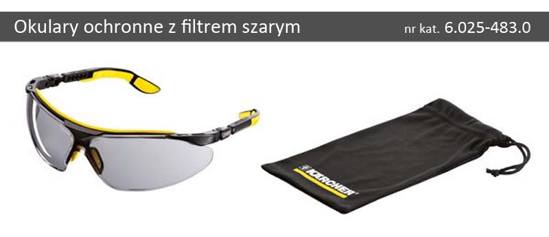 okulary z filtrem szarym