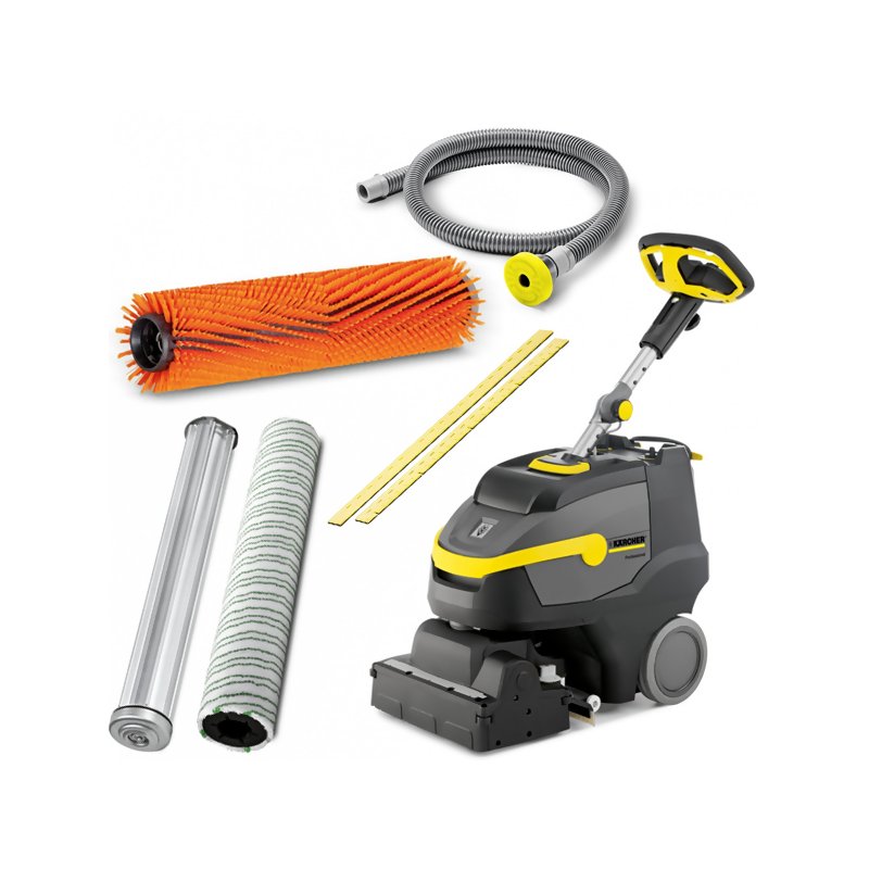 BR 35/12 C Bp Pack Profesjonalna Szorowarka Karcher + Szczotka + Wałek do mikrofibry + Mikrofibra + Uszczelka + Wąż BR 35/12 C Bp Pack Profesjonalna Szorowarka Karcher + Szczotka + Wałek do mikrofibry + Mikrofibra + Uszczelka + Wąż