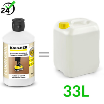 RM 531 (1L, rozcieńczanie 3%) środek do pielęgnacji parkietów lakierowanych, laminatów, Karcher