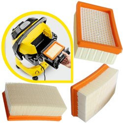 Płaski filtr falisty do WD 4 - WD 6, zamiennik