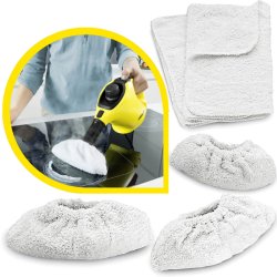Ściereczki frotte (3szt do dyszy ręcznej + 2szt do czyszczenia ręcznego) do SC 1 - SC 5, Karcher