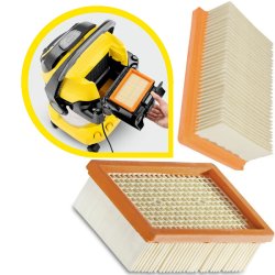 Płaski filtr falisty do WD 4 - WD 6, Karcher
