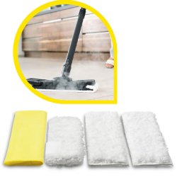 Ściereczki z mikrofibry do kuchni (4 szt), do SC 1 - SC 3, Karcher