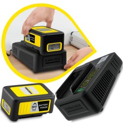 Zestaw: szybka ładowarka + bateria 36 V / 2.5 Ah, Karcher