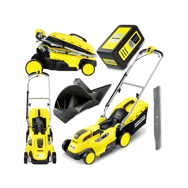 LMO 18-36 Battery Set kosiarka bateryjna (36cm, 45l) Karcher