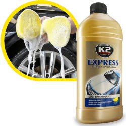 Szampon Samochodowy K2 Express (500ml, Limonkowy Zapach) Wysoce Wydajny