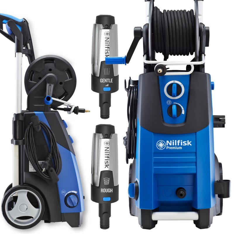 PREMIUM 190-12 (190bar, 650l/h) myjka Nilfisk 8w1 