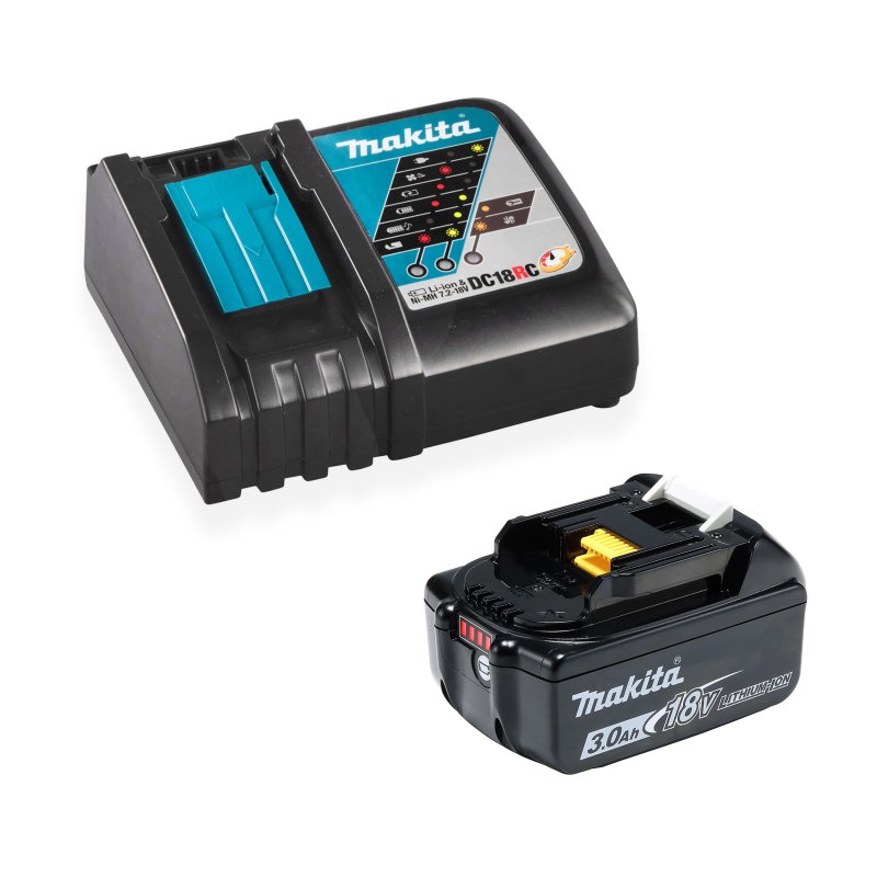 Zestaw Zasilający LXT Makita (1x akumulator 3,0 Ah + szybka ładowarka 14.4V-18V)