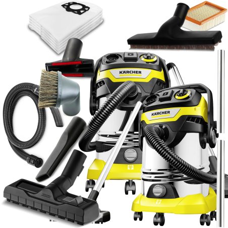 WD 6 P S V-30/6/22/T (260AW, 1300W, 30L) GNIAZDKO ELEK odkurzacz Karcher DO PARKIETU