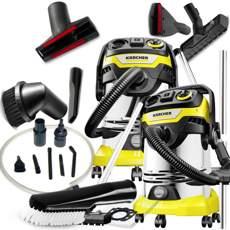 WD 6 P S V-30/6/22/T (260AW, 1300W, 30L) GNIAZDKO ELEK odkurzacz Karcher DO SAMOCHODU