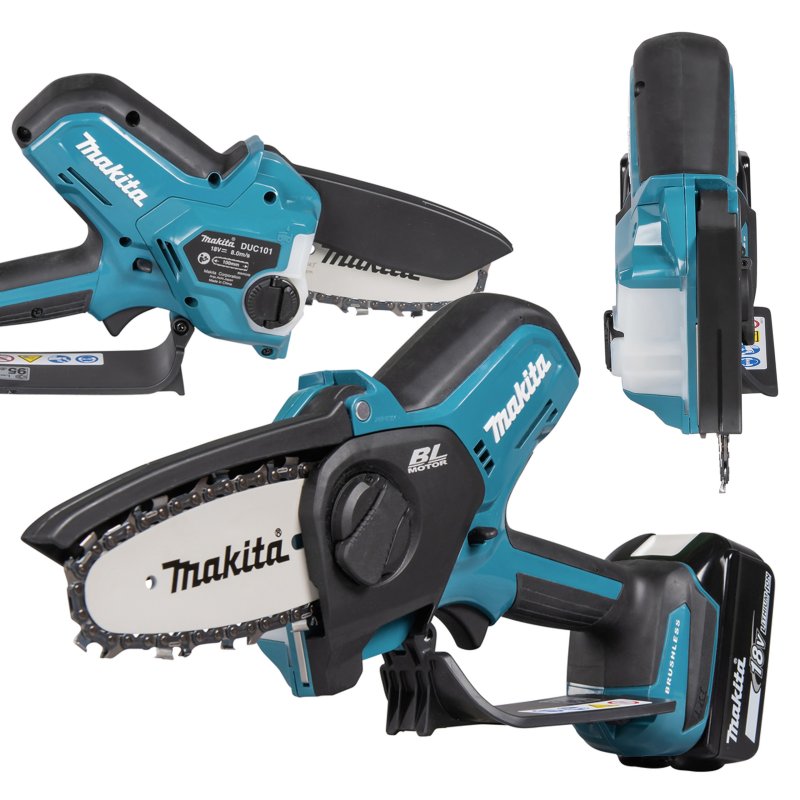 DUC101Z01 (100mm, 18V) Akumulatorowa Pilarka do Gałęzi, Makita