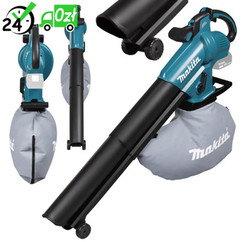 DUB187Z (64m/s, 366m3/h) Akumulatorowa Dmuchawa/Odkurzacz do liści, Makita