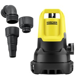 Karcher SP 16.000 Dual (16,000l/godz, 550W) Pompa Zanurzeniowa z Zasysaniem Płaskim do Wody Brudnej