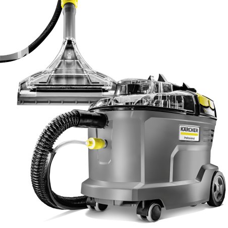 Karcher Puzzi 8/1 Adv (1200W, 270mbar) Profesjonalny Odkurzacz Piorący - Urządzenie Ekstrakcyjne ZESTAW 2