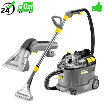 Karcher Puzzi 8/1 Adv (1200W, 270mbar) Profesjonalny Odkurzacz Piorący - Urządzenie Ekstrakcyjne ZESTAW 2