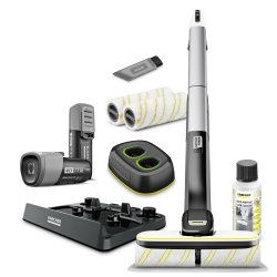 FC 4-4 Battery Set (2,5Ah, 300mm) Bateryjny Mop Elektryczny, Karcher + 2 Pady