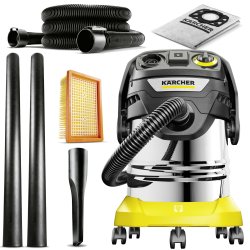 KWD 6 P S V-25/6/22 (1300W, 25l) Odkurzacz Uniwersalny Karcher