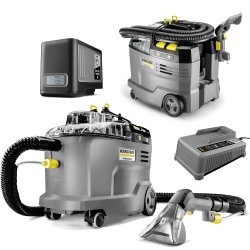 Puzzi 9/1 Bp Pack (18m²/h, 57 l/s) Akumulatorowy Odkurzacz Piorący, Karcher