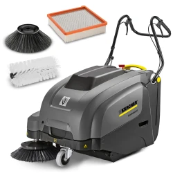 KM 75/40 W Bp (750mm, 3375m2/h) profesjonalna zamiatarka akumulatorowa Karcher