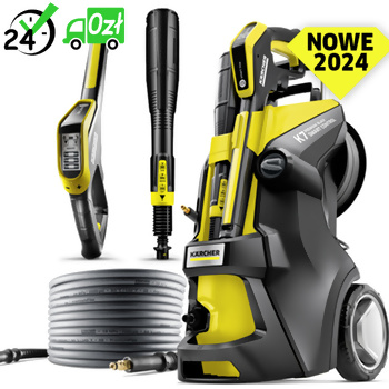 K 7 Premium Smart Control Flex Black NOWOŚĆ 2024 (180bar, 600l/h) Myjka Wysokociśnieniowa Karcher 2024