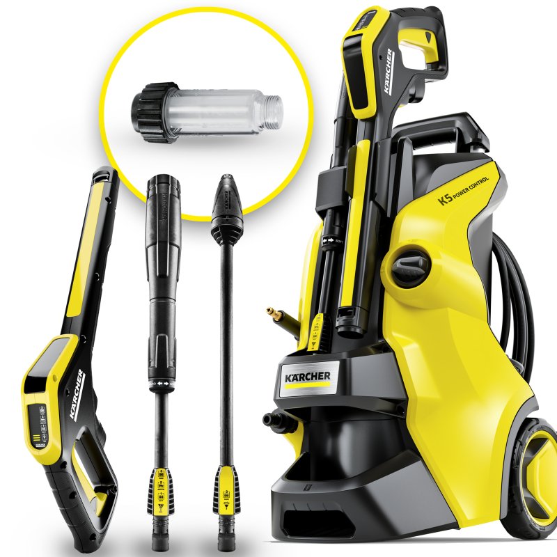 K 5 Power Control + GRATIS Filtr do Wody, Karcher (145bar, 500l/h) 
