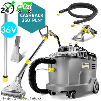 Puzzi 9/1 Bp Adv (18m²/h, 57 l/s) Akumulatorowy Odkurzacz Piorący, Karcher