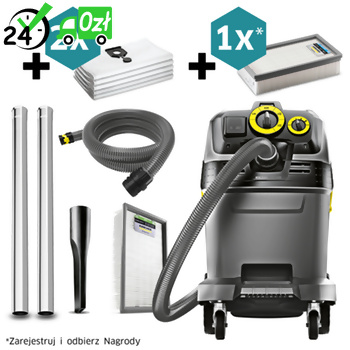 NT 40/1 Tact Te L (1380W, 40L) profesjonalny odkurzacz Karcher