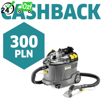 Karcher Puzzi 8/1 C (1200W, 8L) Doskonale Wydajny Profesjonalny Odkurzacz Piorący