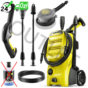 Karcher K 4 Classic Car (130bar, 420l/h) Domowa Myjka Ciśnieniowa - OUTLET