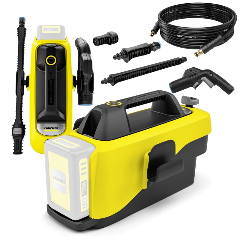 Karcher OC 6-18 (24bar, 200l/h, 18V) Myjka Terenowa, Ciśnieniowa