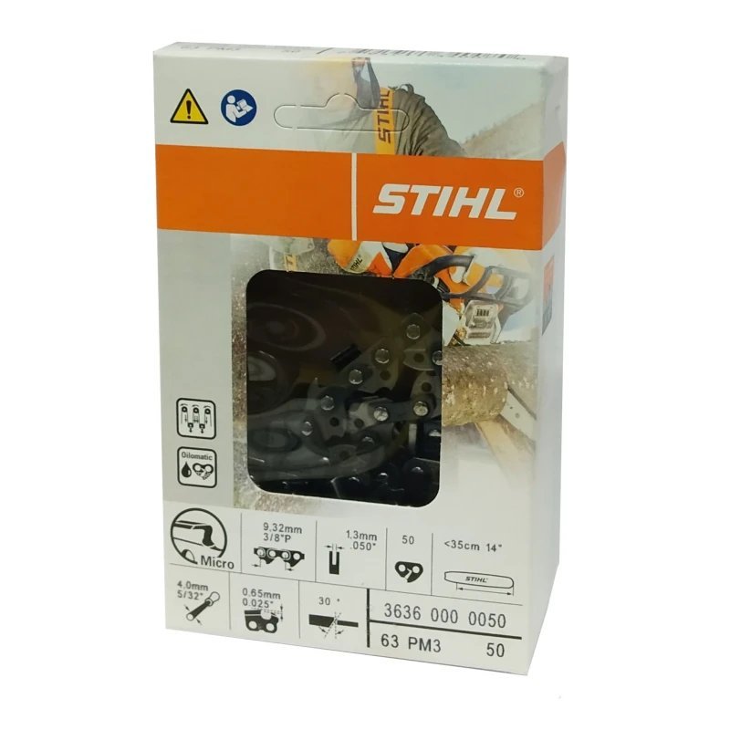 Łańcuch Stihl 3/8" P, 1,3 mm, 50 ogniw, na prowadnicę 35 cm, Picco Micro 3 (PM3)