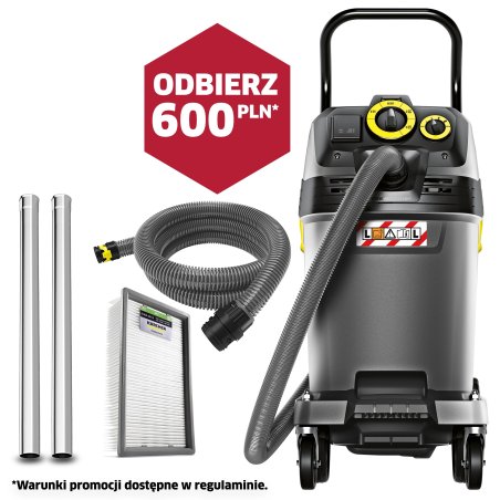 NT 50/1 Tact Te L (1380W, 50L) profesjonalny odkurzacz Karcher
