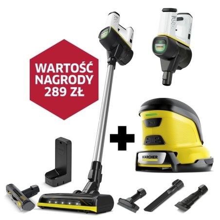 Karcher VC 6 Cordless ourFamily Pet (800ml, 25V) Bezprzewodowy Odkurzacz Pionowy