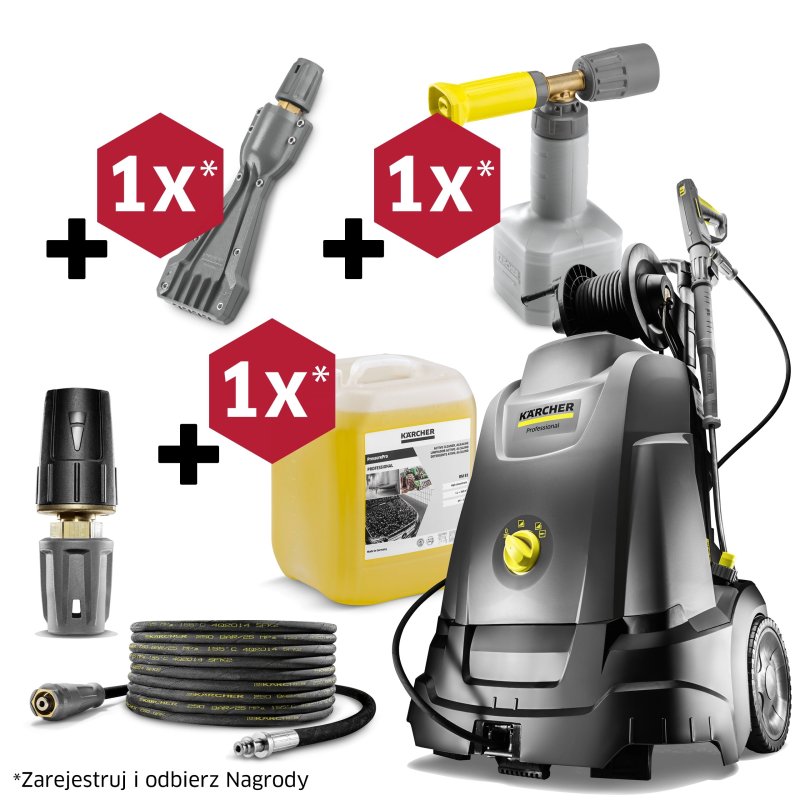 HDS 5/15 UX (150bar, 450l/h) EASY!Force profesjonalna myjka Karcher