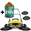 S 4 Twin 2w1 z koszem na liście 270l  (680mm, 2400m²/h) zamiatarka Karcher