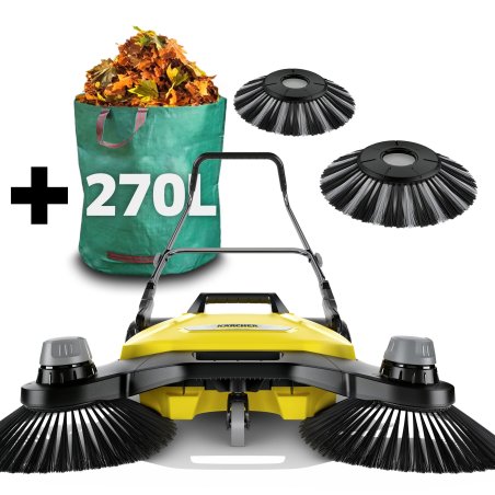 S 6 Twin z koszem na liście 270l  (860mm, 3000m²/h) zamiatarka Karcher