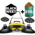 S 6 Twin z koszem na liście 270l  (860mm, 3000m²/h) zamiatarka Karcher