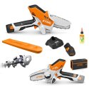 Stihl GTA 26 (10cm, 180W) Pilarka akumulatorowa z akumulatorem i ładowarką