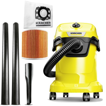 Karcher WD3 – wydajny odkurzacz warsztatowy (1000W, 17L)