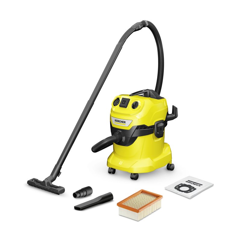 Karcher WD 4 P V-20/5/22 (240mbar, 20l) Odkurzacz Domowo-Warsztatowy
