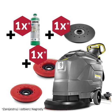 BD 43/25 C Bp (430mm, 1720m2/h) profesjonalna szorowarka Karcher