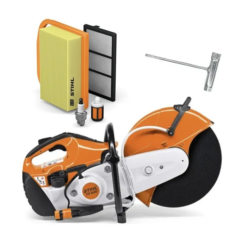 Stihl TS420 (4,4KM, 350mm) Przecinarka Ratownicza do Betonu i Stali + Zestaw serwisowy