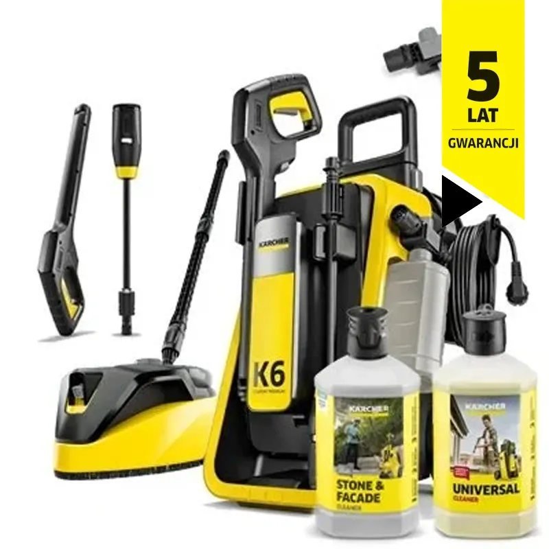 Karcher K 6 Comfort Premium QUICK CONNECT (160bar, 510l/h) Myjka Ciśnieniowa Zestaw do czyszczenia kostki brukowej