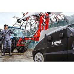 Lavor Hyper HTR 2021 LP (200bar, 1260l/h) Profesjonalna Myjka Ciśnieniowa z Podgrzewaniem Wody