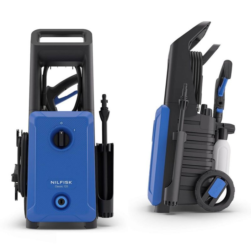 Nilfisk Classic 120-5 EU (120bar, 462l/h) Głowica Aluminiowa Myjka Ciśnieniowa