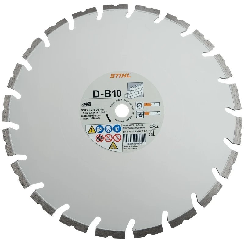 Ściernica diamentowa Stihl, beton (D-B10), 350mm