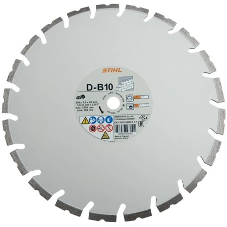 Ściernica diamentowa Stihl, beton (D-B10), 350mm