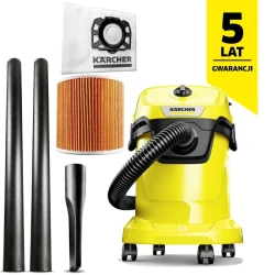 Karcher WD 3 V 17/4/20 – wydajny odkurzacz warsztatowy (1000W, 17L)