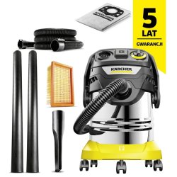 KWD 6 P S V-25/6/22 (1300W, 25l) Odkurzacz Uniwersalny Karcher