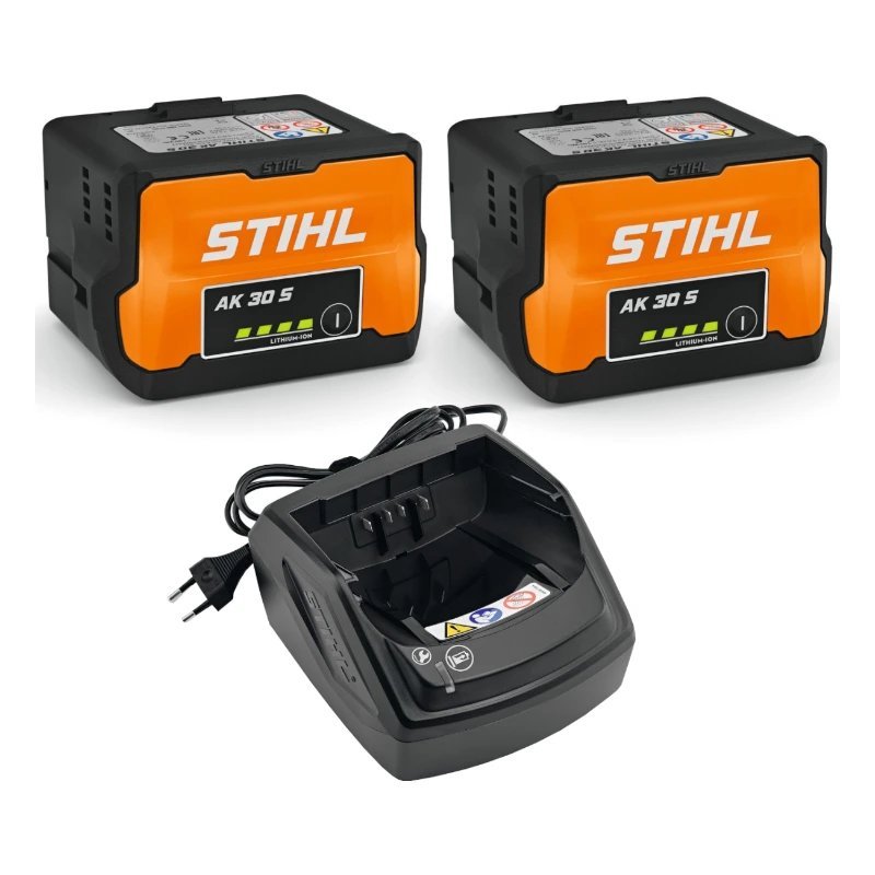 Stihl AK 30 S + AL 101 (2x akumulator, 1x ładowarka) Zestaw Startowy